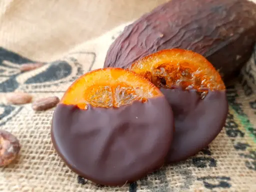 Tranches d'oranges confites 100g 